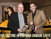 Chin-Gin! Timothy Peach, Sonja Kiefer, Frederic Meisner und Co. feiern Premiere des Gin Tastings im Emporio Armani Caffé in München in den 5 Höfen am 08.02.2018  (©Foto. Stefan J. Wolf)